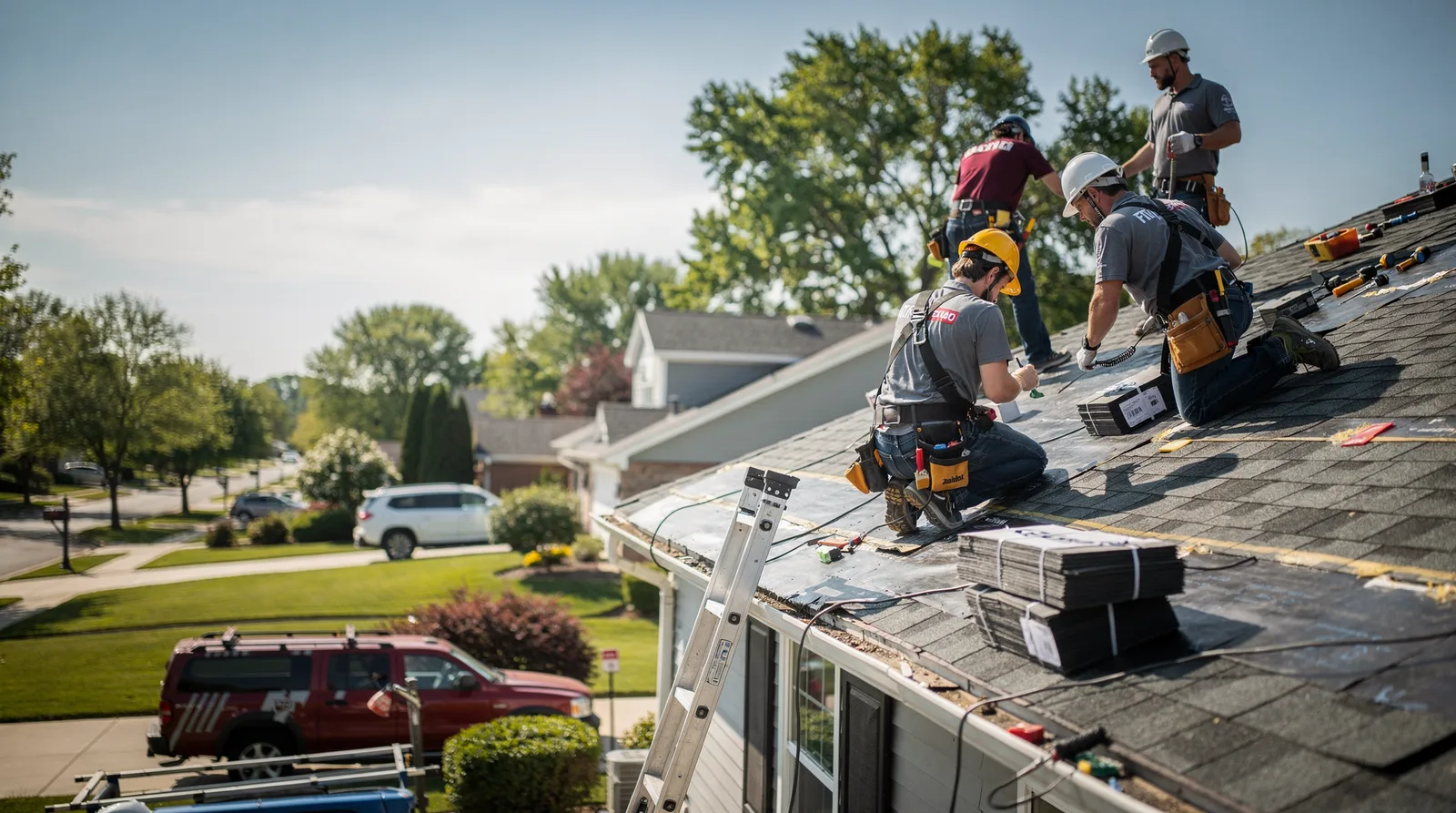 Roof Repair in Peaks Island, ME around you